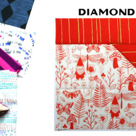 Diamonds Block by Amy Ellis for Modern Quilt Block Series