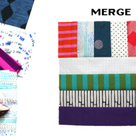 Merge Block by Amy Ellis for Modern Quilt Block Series