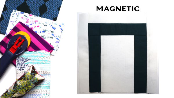 Magnetic Block: Modern Quilt Block Series