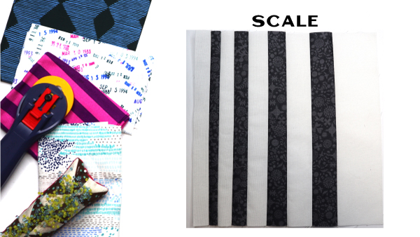 Scale Block: Modern Quilt Block Series