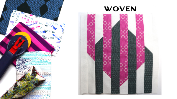 Woven Block: Modern Quilt Block Series