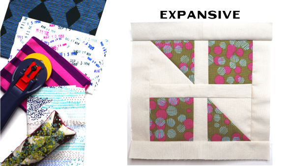 Expansive Block: Modern Quilt Block Series