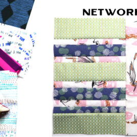 Network Block by Amy Ellis for Modern Quilt Block Series