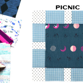 Picnic Block by Amy Ellis for Modern Quilt Block Series