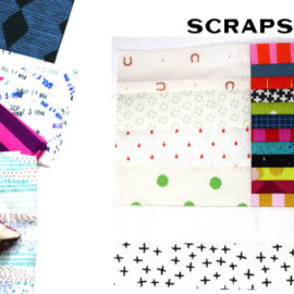 Scraps Block by Amy Ellis for Modern Quilt Block Series
